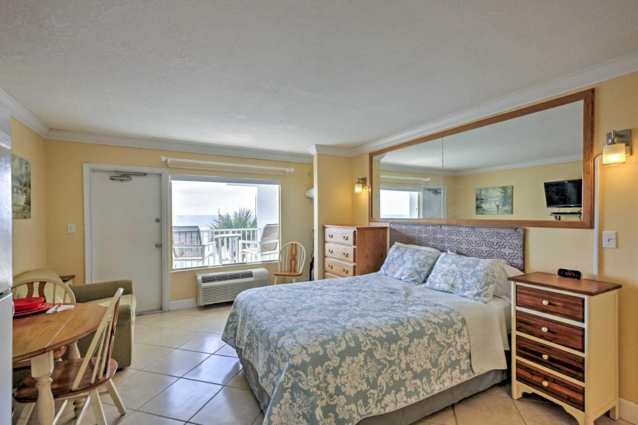 Daytona Beach Studio With Oceanfront Balcony And Pool! Extérieur photo