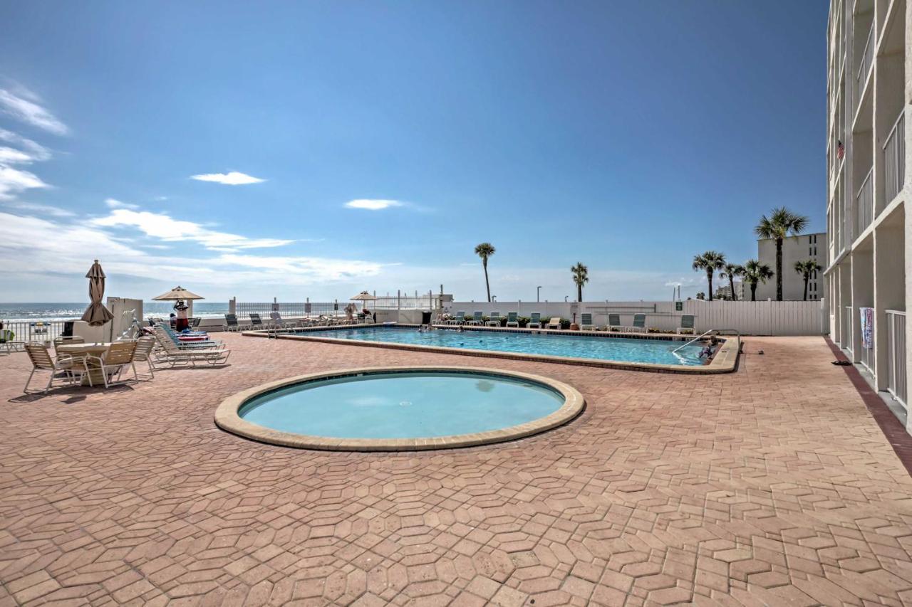 Daytona Beach Studio With Oceanfront Balcony And Pool! Extérieur photo